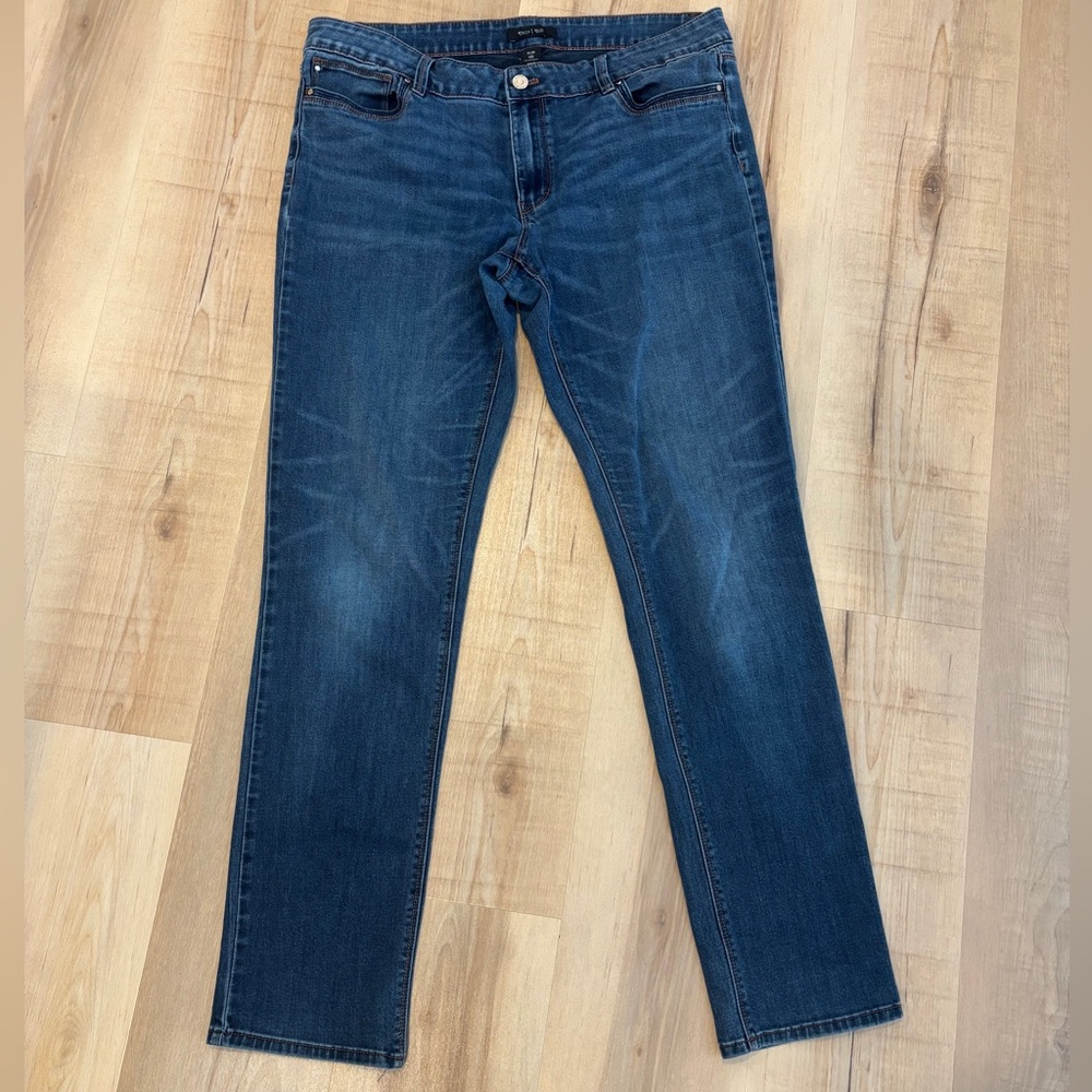 White House Black Market Slim Fit Jeans Dark Wash Size 10R